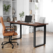 Redmond Commercial 60x24 Conference Table with 1" Thick Double Sided Laminate Table Top with PVC Edging and Heavy Duty U-Frame Steel Base, Walnut