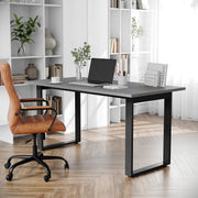 Redmond Commercial 60x30 Conference Table with 1" Thick Double Sided Laminate Table Top with PVC Edging and Heavy Duty U-Frame Steel Base, Gray Oak