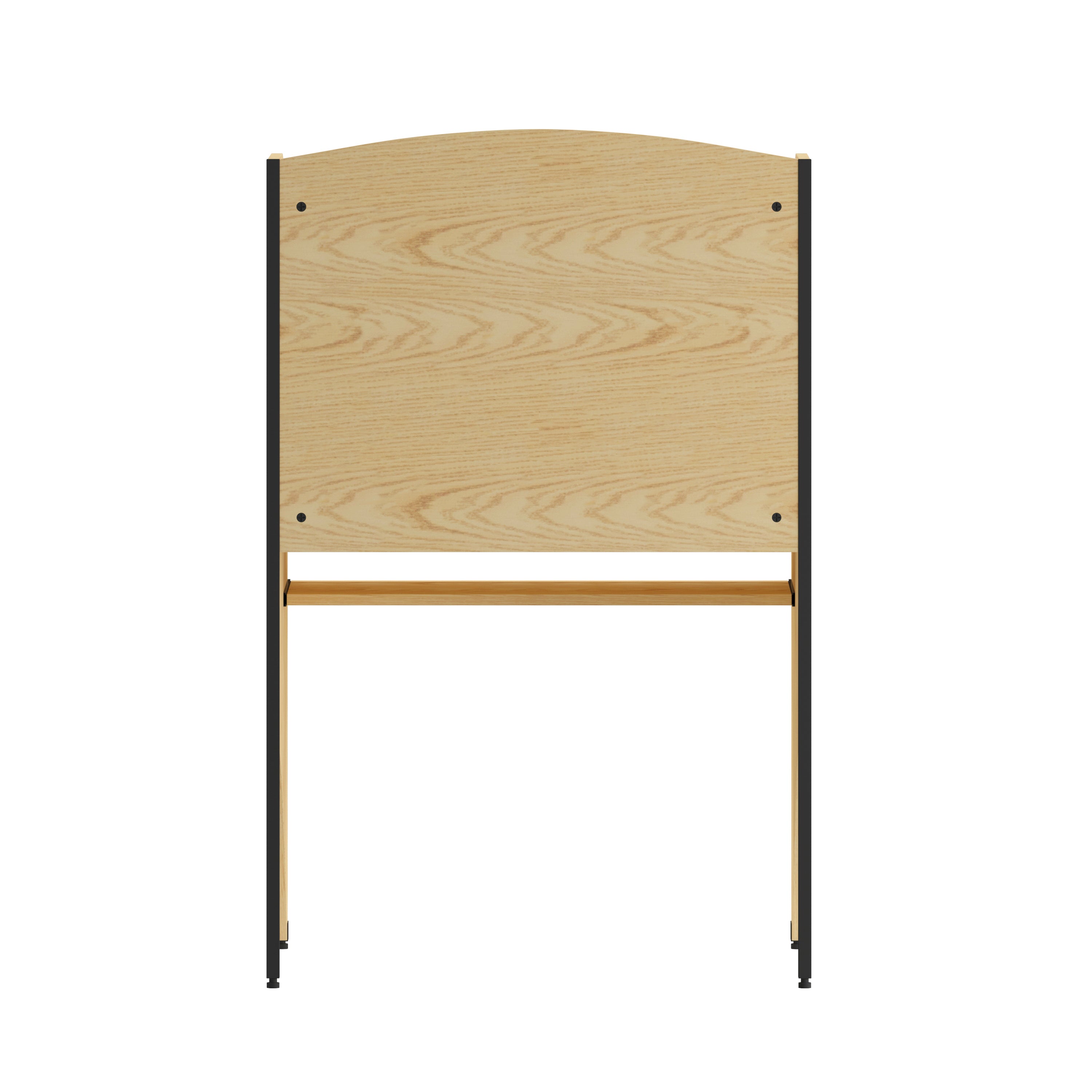 Kevin Starter Study Carrel in Oak Finish