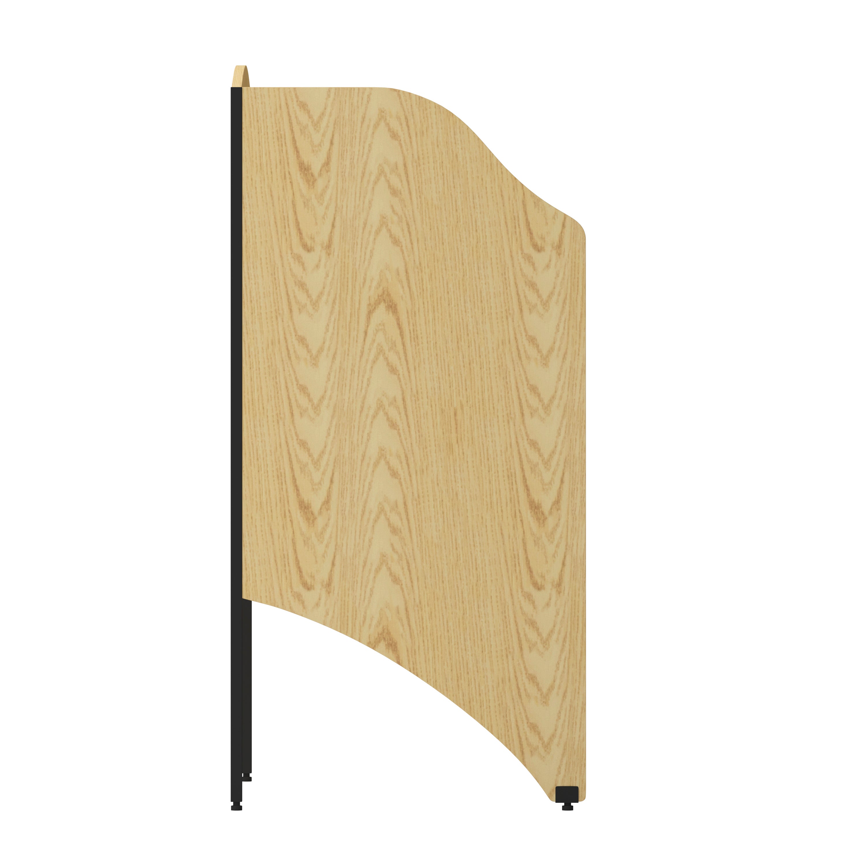 Kevin Starter Study Carrel in Oak Finish