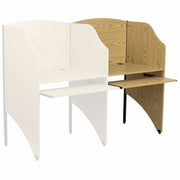 Jordan Add-On Study Carrel in Oak Finish