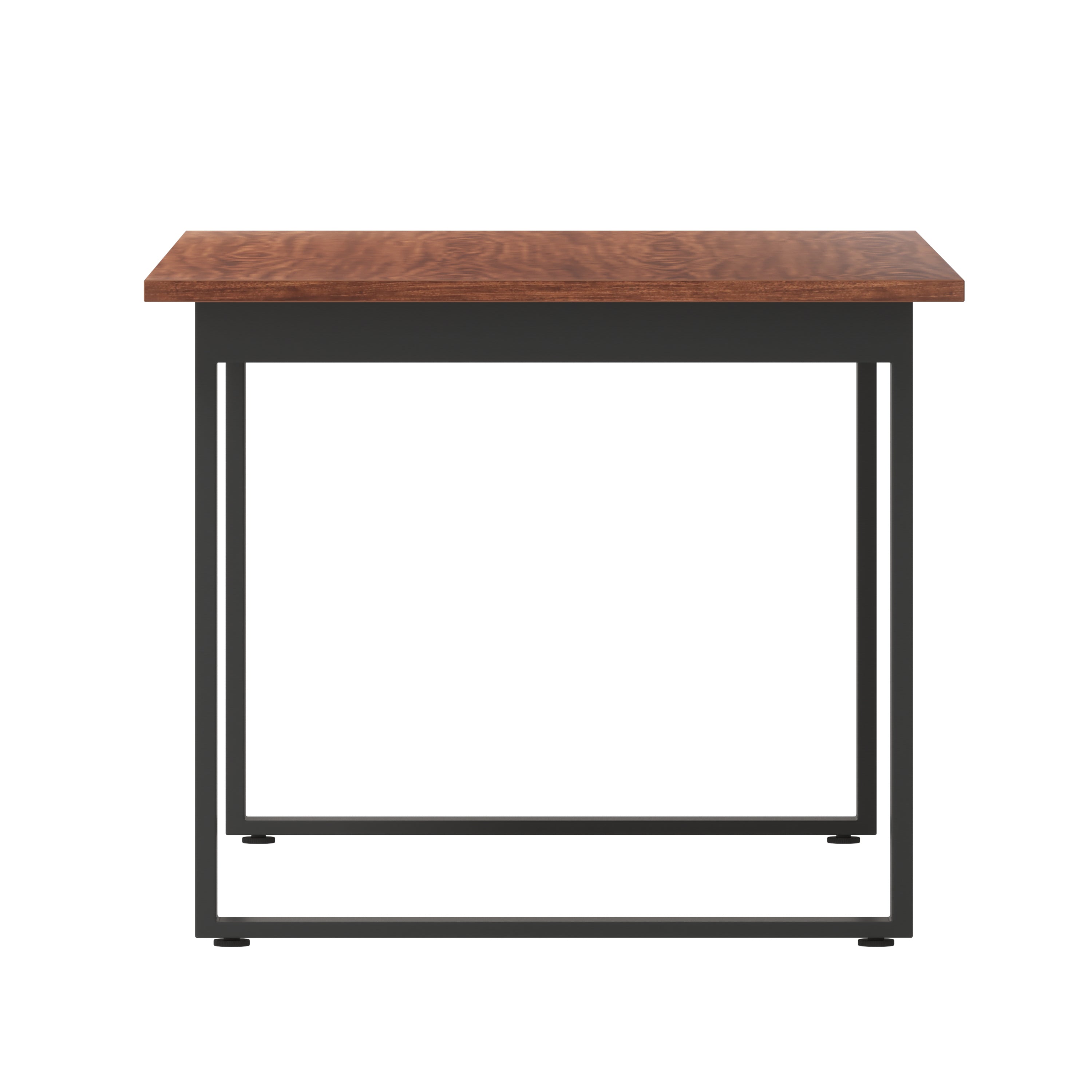 Redmond Commercial 72x36 Conference Table with 1" Thick Double Sided Laminate Table Top with PVC Edging and Heavy Duty U-Frame Steel Base, Walnut