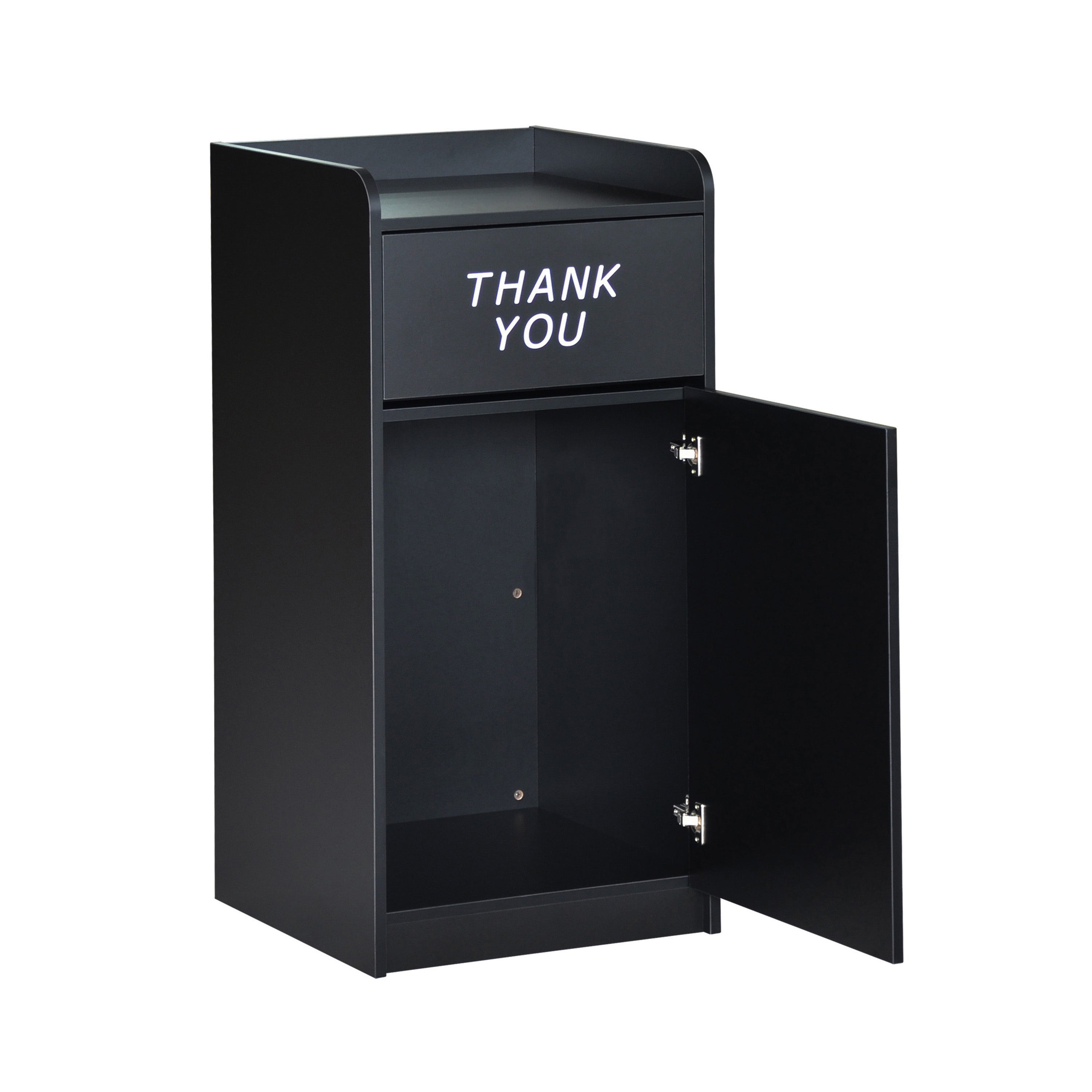 Sony Wood Tray Top Receptacle in Black