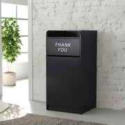 Sony Wood Tray Top Receptacle in Black