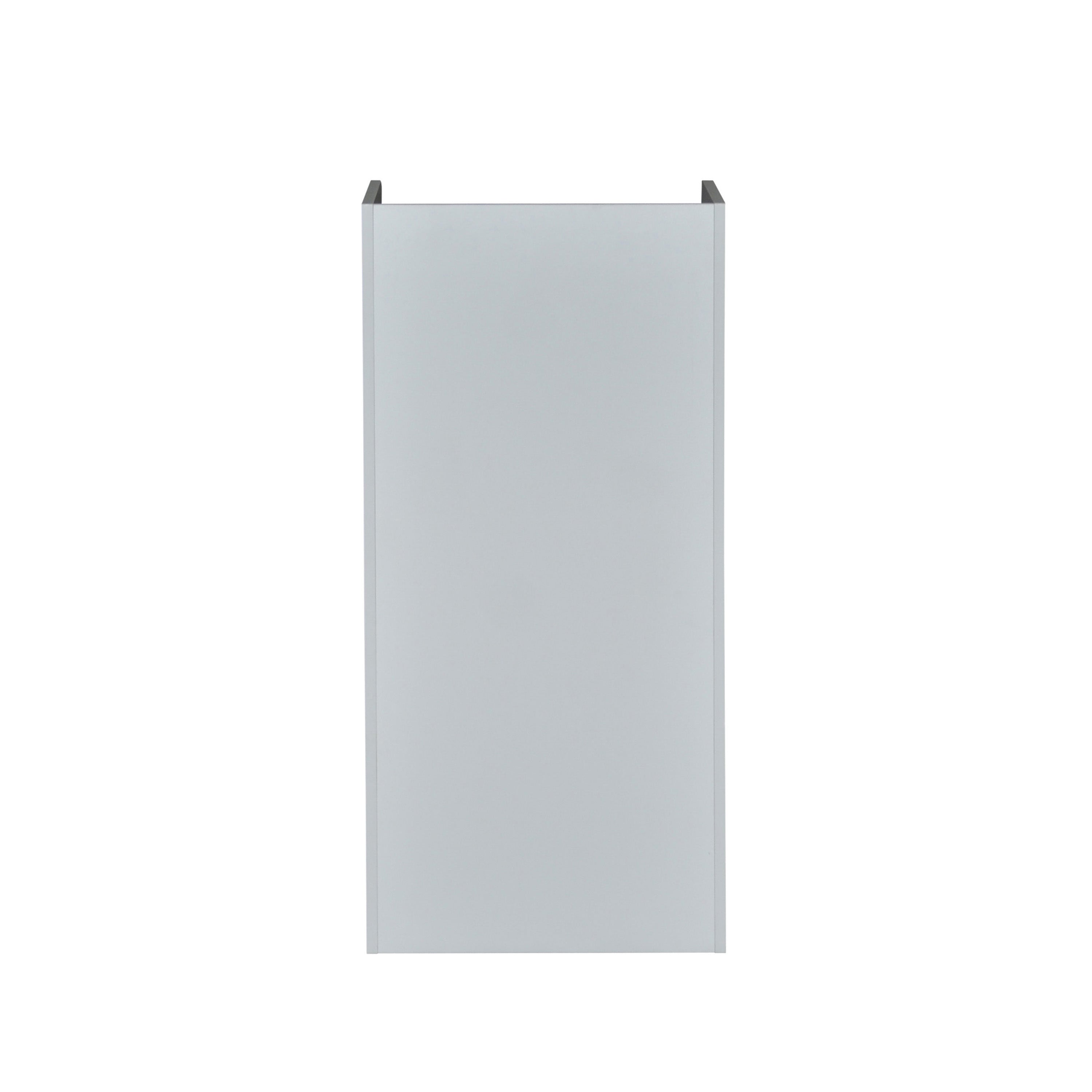 Sony Wood Tray Top Receptacle in Gray