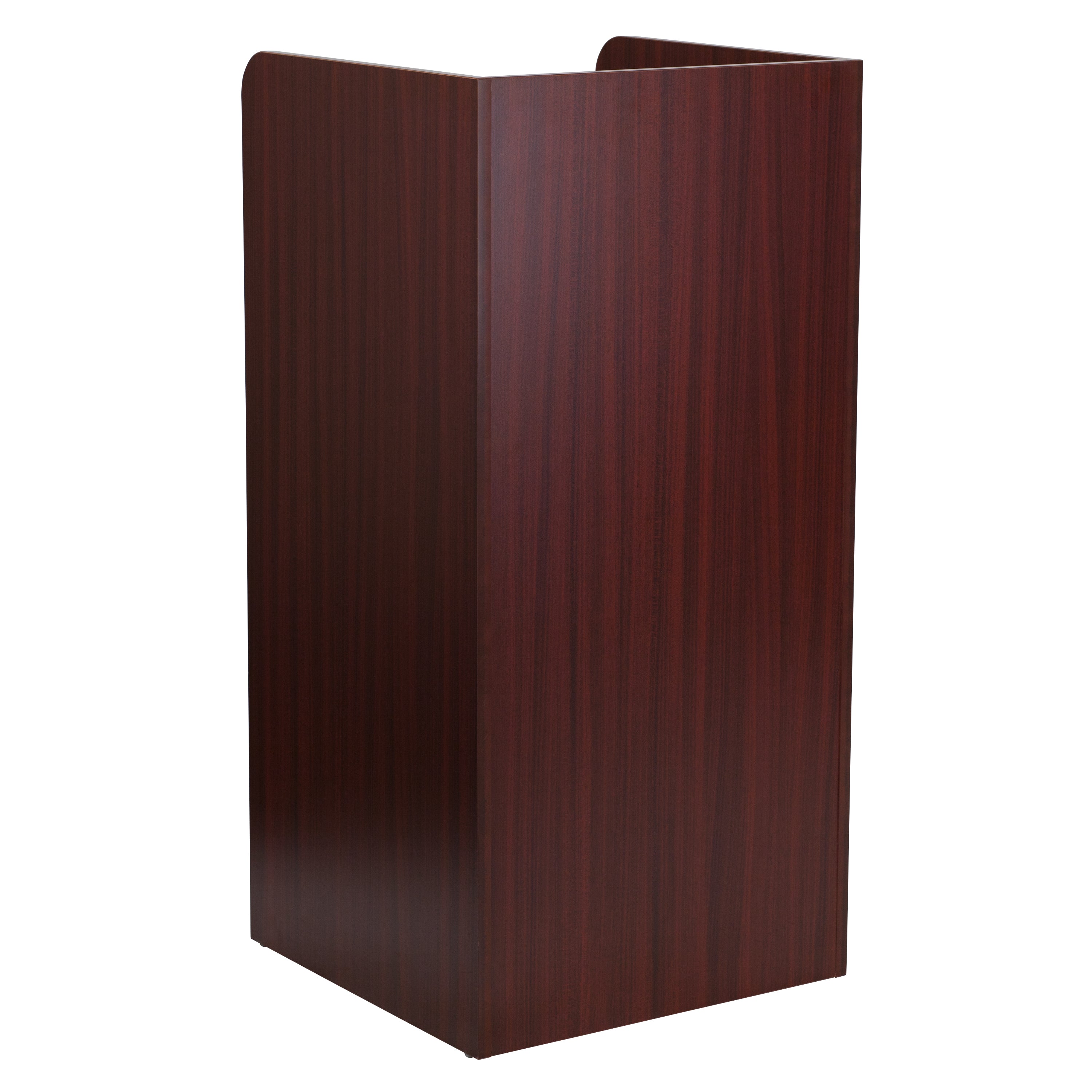 Sony Wood Tray Top Receptacle in Mahogany