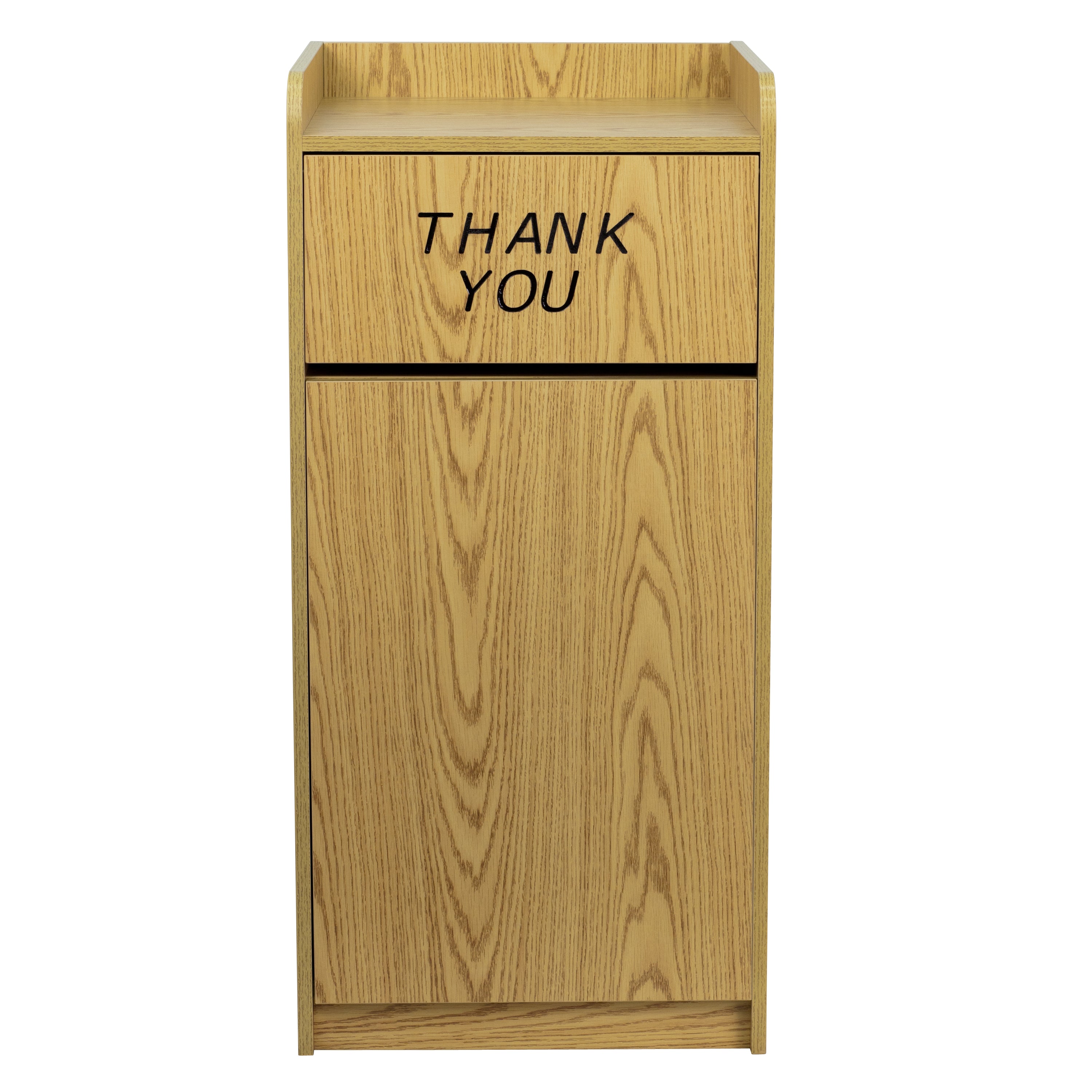 Sony Wood Tray Top Receptacle in Oak