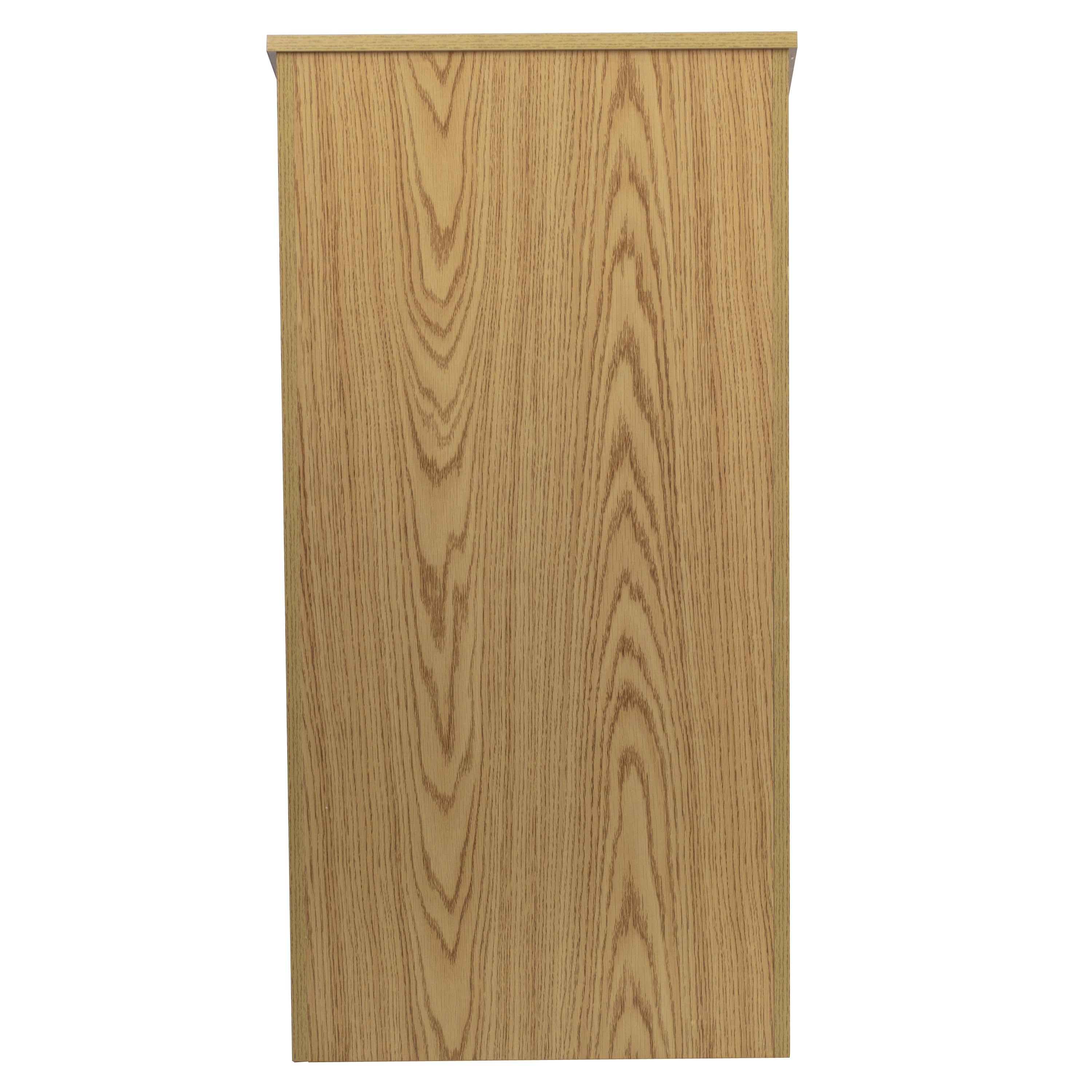 Mysta Stand-Up Wood Lectern in Oak