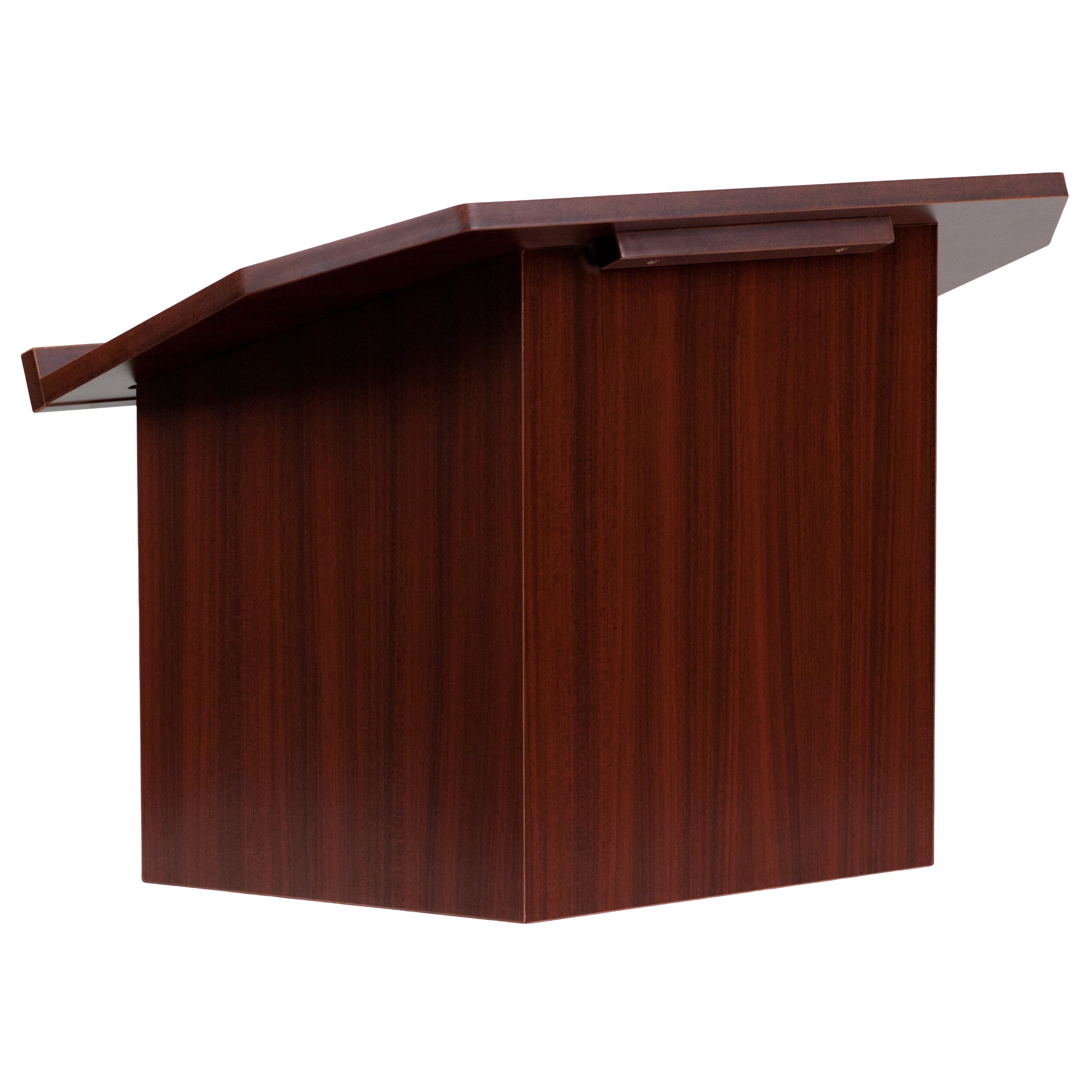 Mysta Foldable Tabletop Lectern in Mahogany