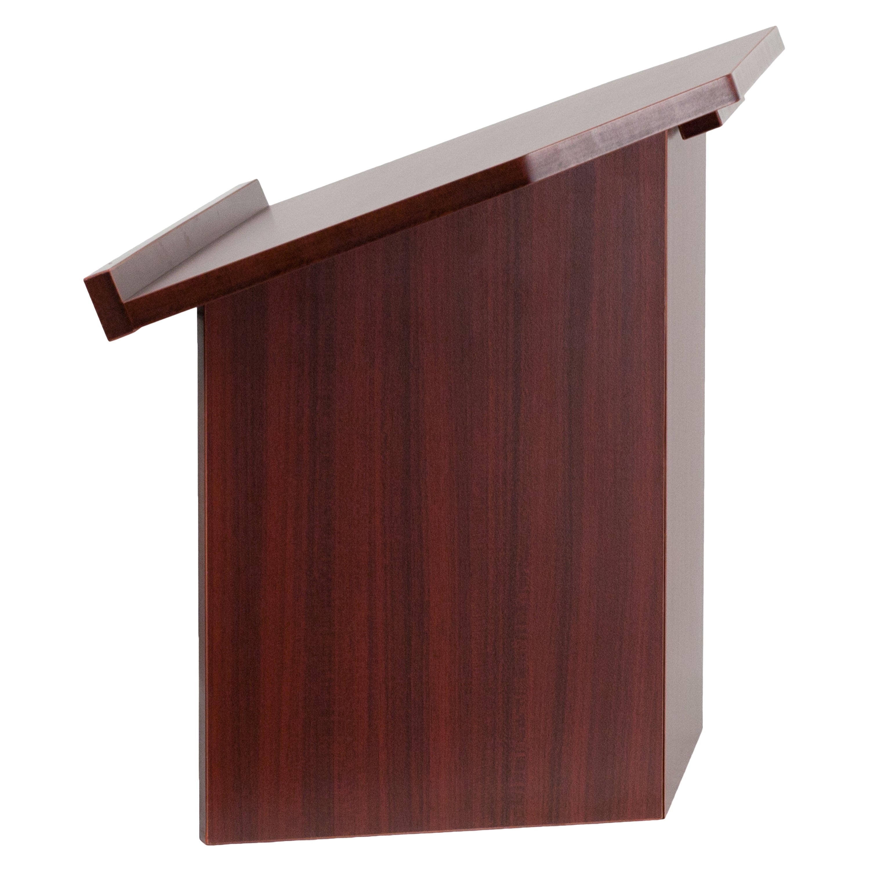 Mysta Foldable Tabletop Lectern in Mahogany