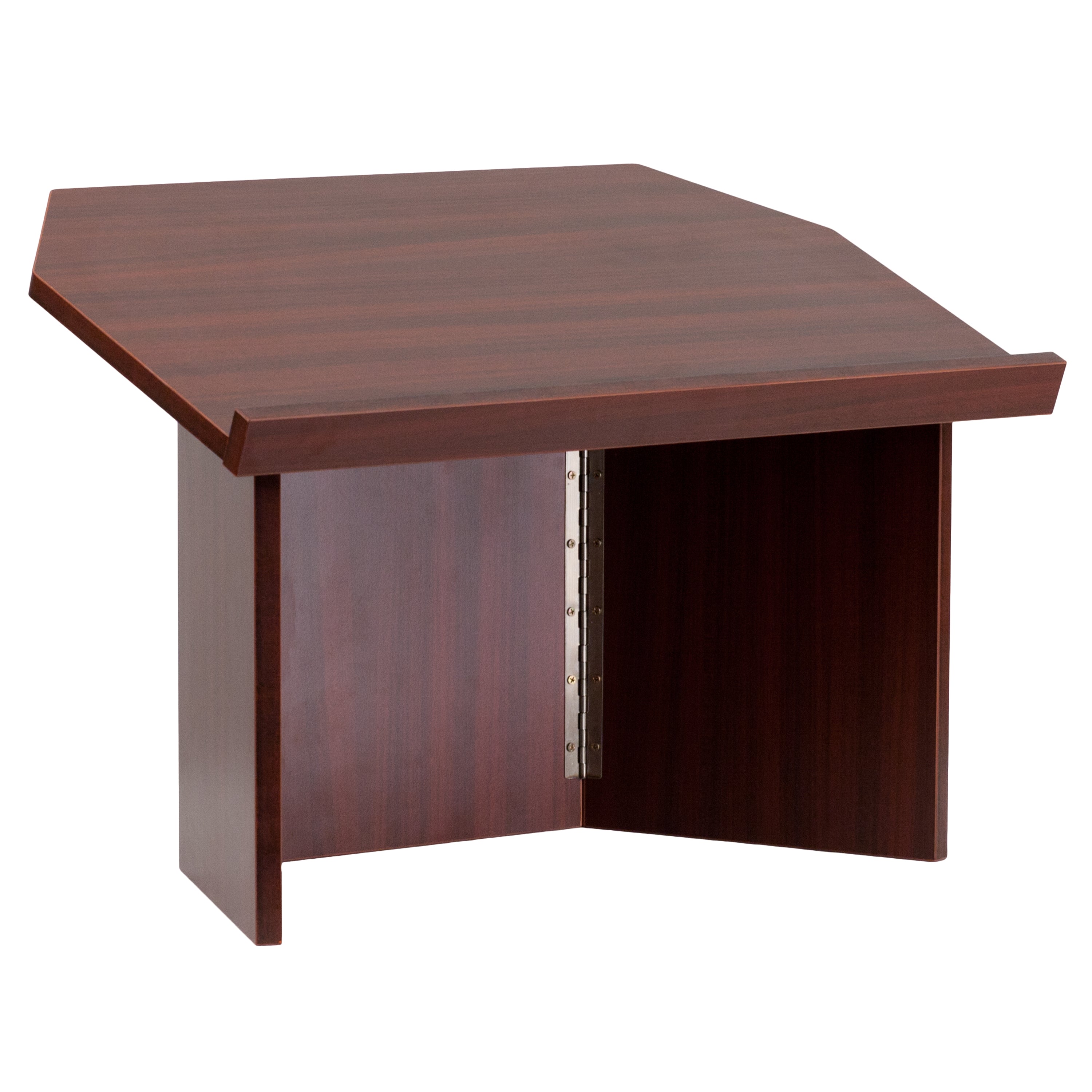 Mysta Foldable Tabletop Lectern in Mahogany