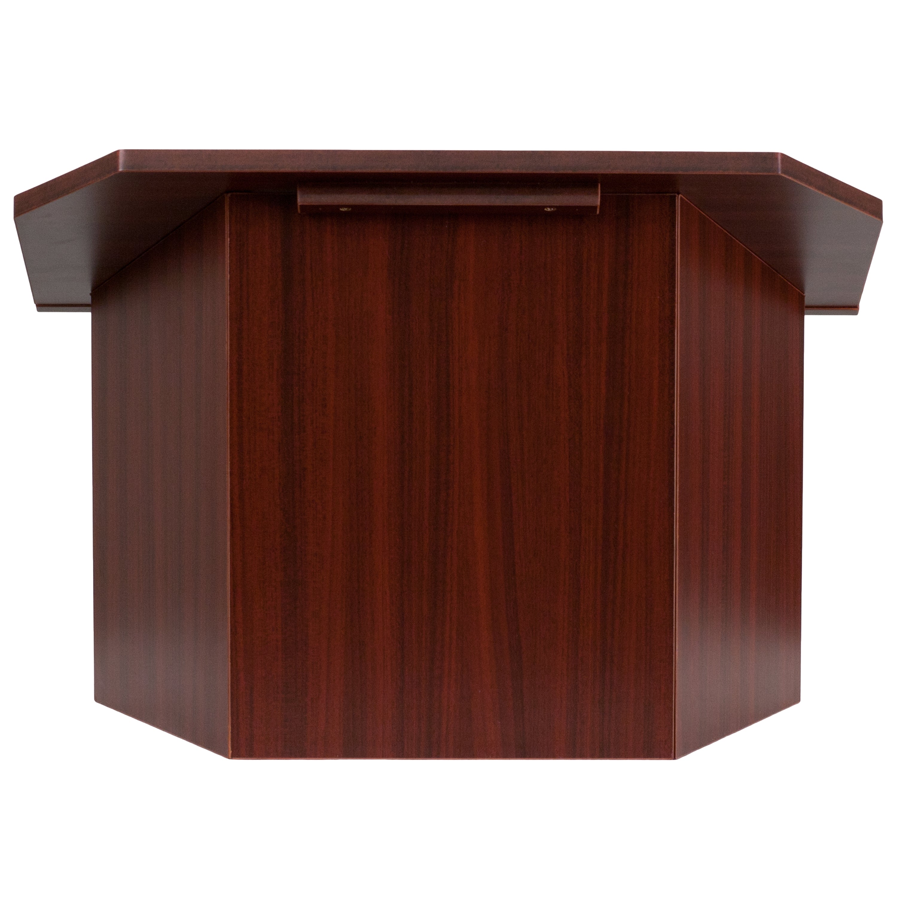 Mysta Foldable Tabletop Lectern in Mahogany