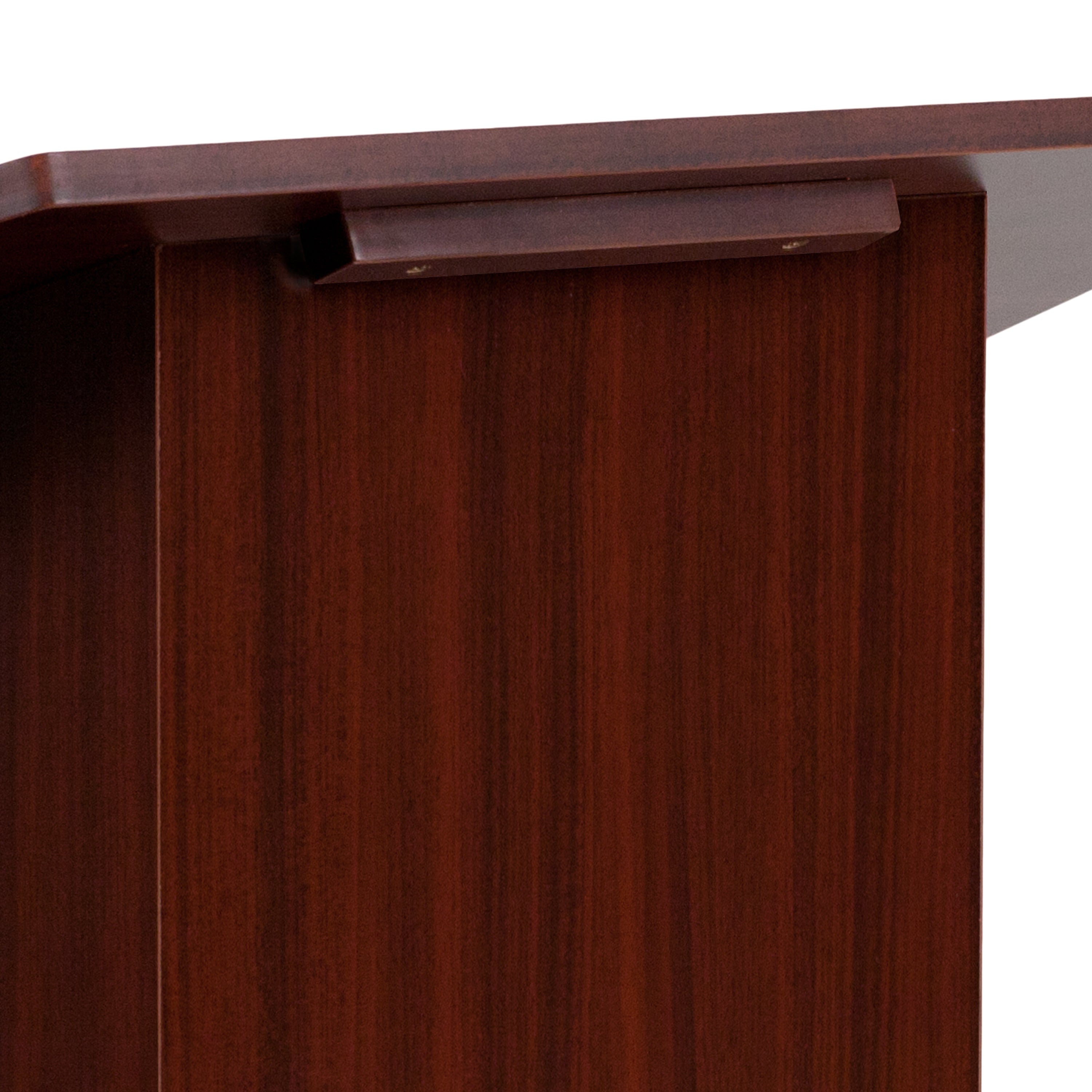 Mysta Foldable Tabletop Lectern in Mahogany
