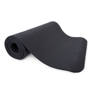 Exercise Mat with strap, High Density 68"x24"-BLACK
