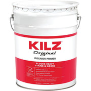 Kilz Original Oil-Based Interior Primer Sealer Stainblocker, White, 5 Gal.