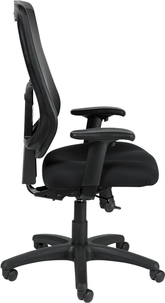 Apollo High/Back Synchro Chair With Ratchet Back - Dove Black