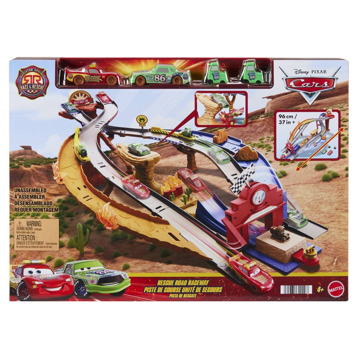 Cars: Race & Rescue Playset (3)