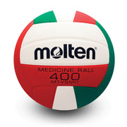 Training Volleyball Setters Heavy Trainer, Official Size (14.1 oz) Composite Leather, Red/White/Green