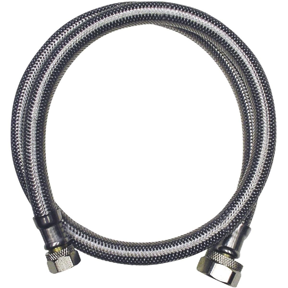 3/8 In. C X 1/2 In. F X 9 In. L Stainless Steel Faucet Connector