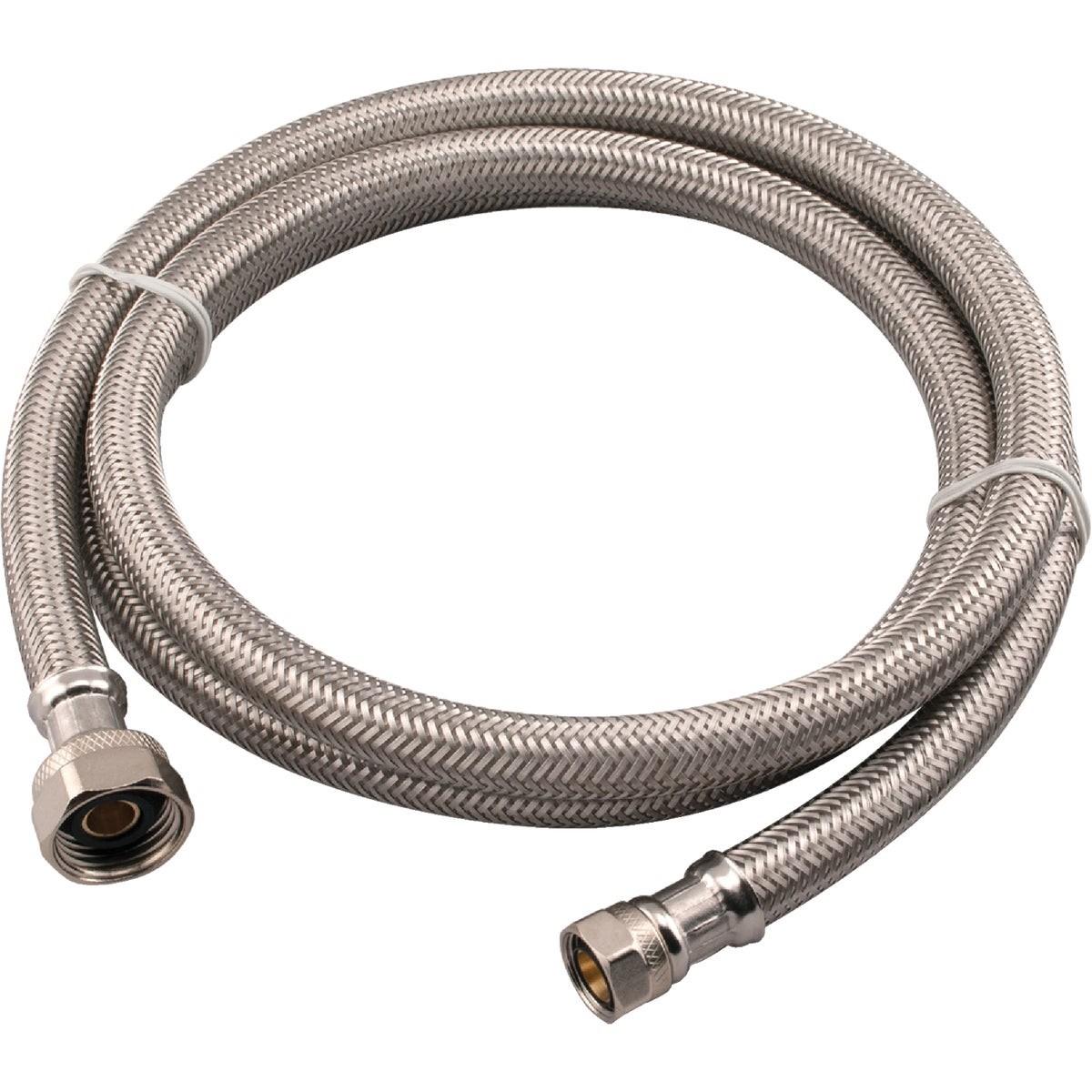 3/8 In. C X 1/2 In. F X 60 In. L Stainless Steel Faucet Connector
