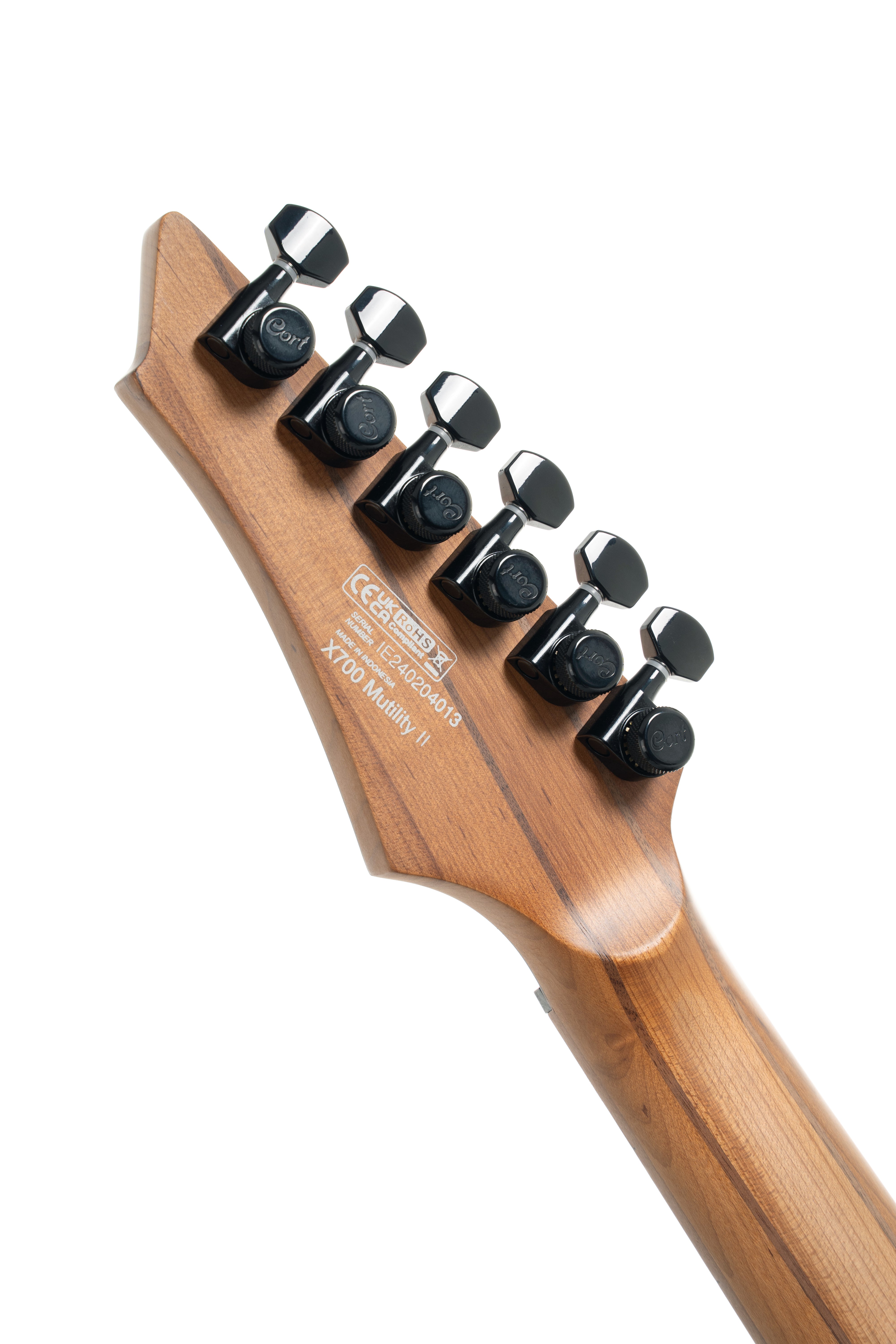 Cort MUTILITYII-MBG X Series Mutility II Double Cutaway Electric Guitar. Military Beige