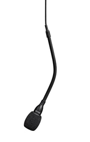 Shure M202B/C Microflex Overhead Mic. Cardioid Inline Preamp Black