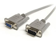 StarTech.com 25 Ft Straight Through Serial Cable - DB9 M/F - Serial Cable - DB-9 (M) - DB-9 (F) - 7.6 M - MXT10025