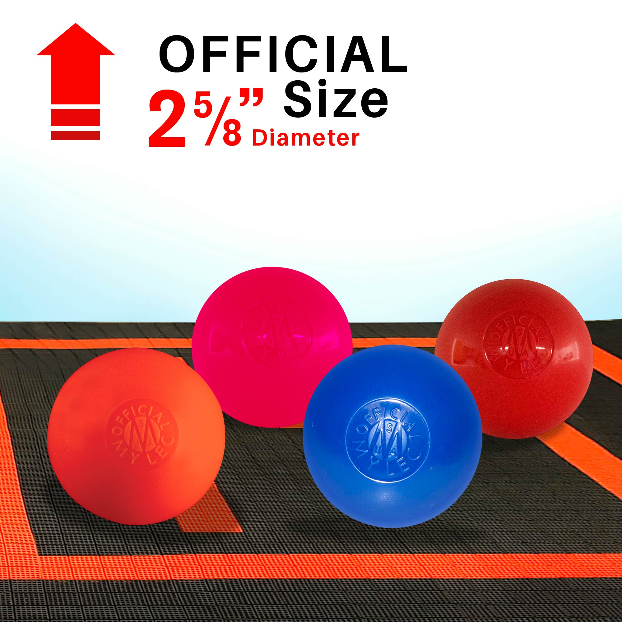 Original "No-Bounce" - Red - Hot 75° and Over / Bulk 100 pack
