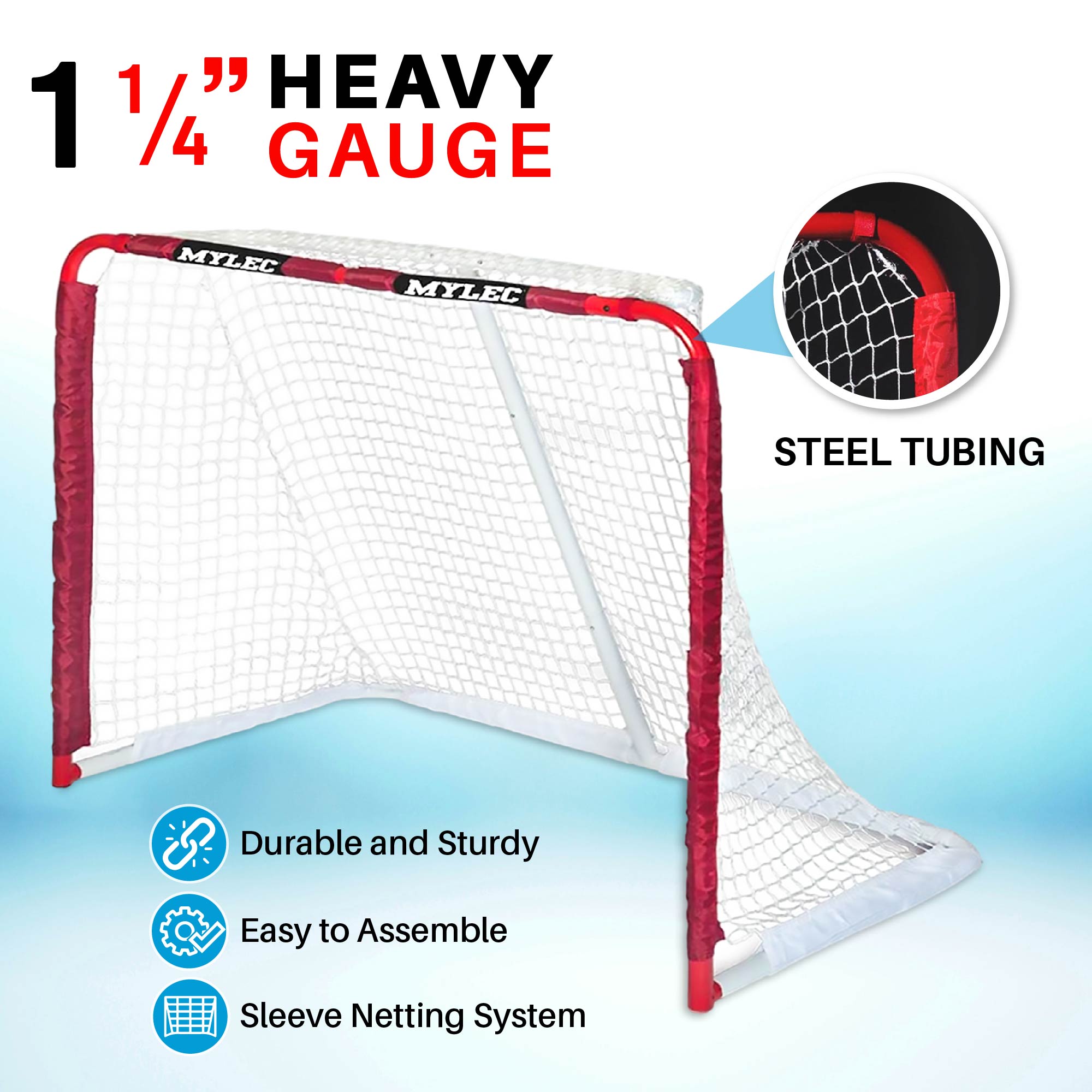 All Purpose Steel Goal - 52" x 43" x 28"