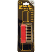 Best Way Tools 6-Piece Hex Metric Insert Screwdriver Bit Set