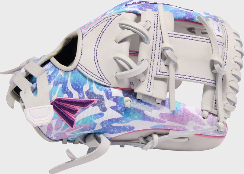 Easton Elite Series Morgan Stuart 11.5-Inch Softball Glove - Left Hand Thrower - White/Tie Dye