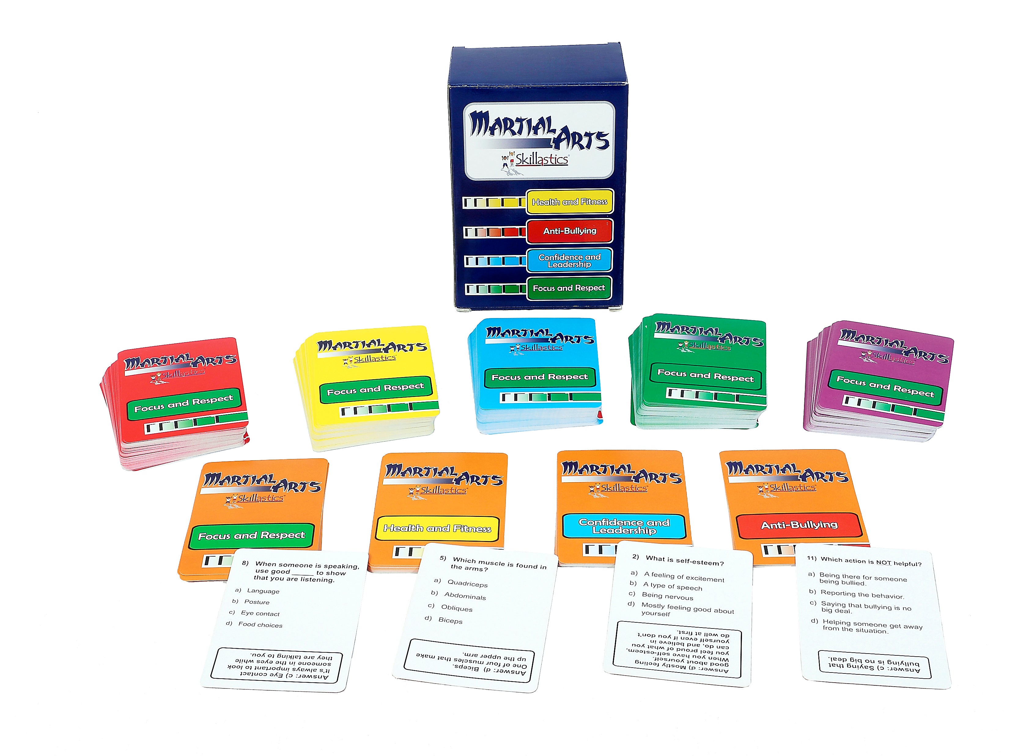 Martial Arts Skillastics® 1, Activity Kit / 1 box, Life Skills question cards