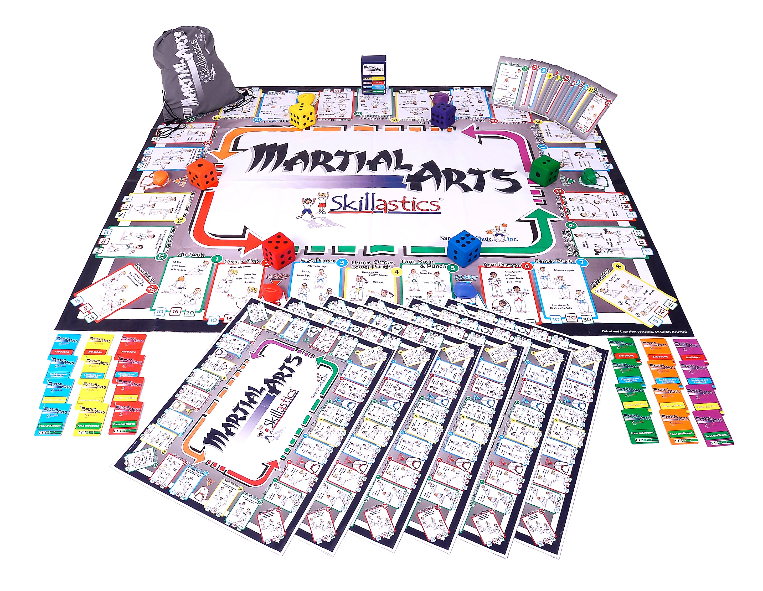 Martial Arts Skillastics® 1, Activity Kit / 1 box, Life Skills question cards