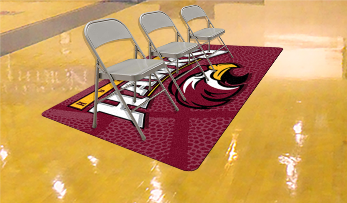 Aer-Flo Pro-Floor Non-Slip Court Protector - 4' x 4'