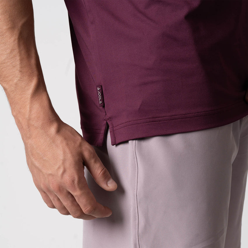 Men's Club Polo (Bordeaux) - S