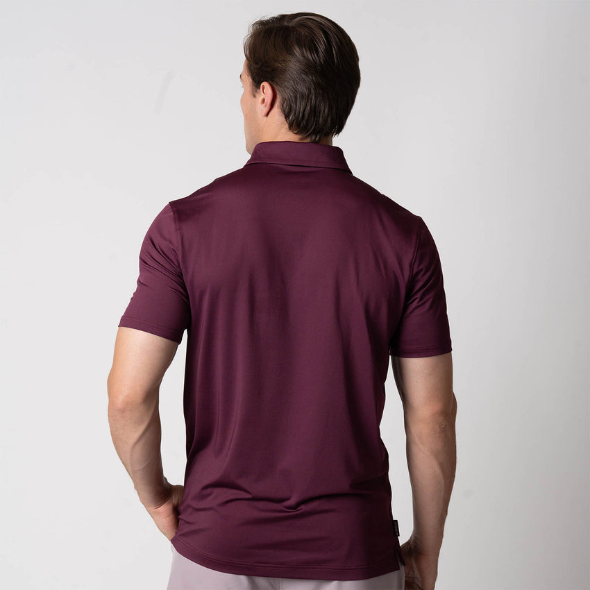 Men's Club Polo (Bordeaux) - L