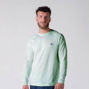 Men's Court Long Sleeve (Hushed Mint) - XS
