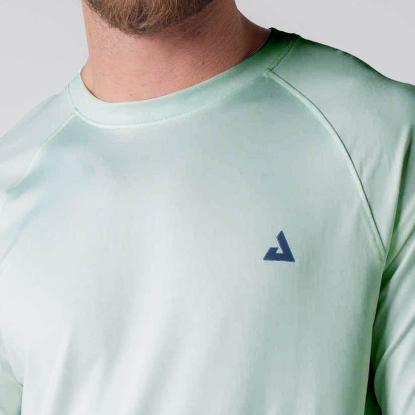 Men's Court Long Sleeve (Hushed Mint) - XXL