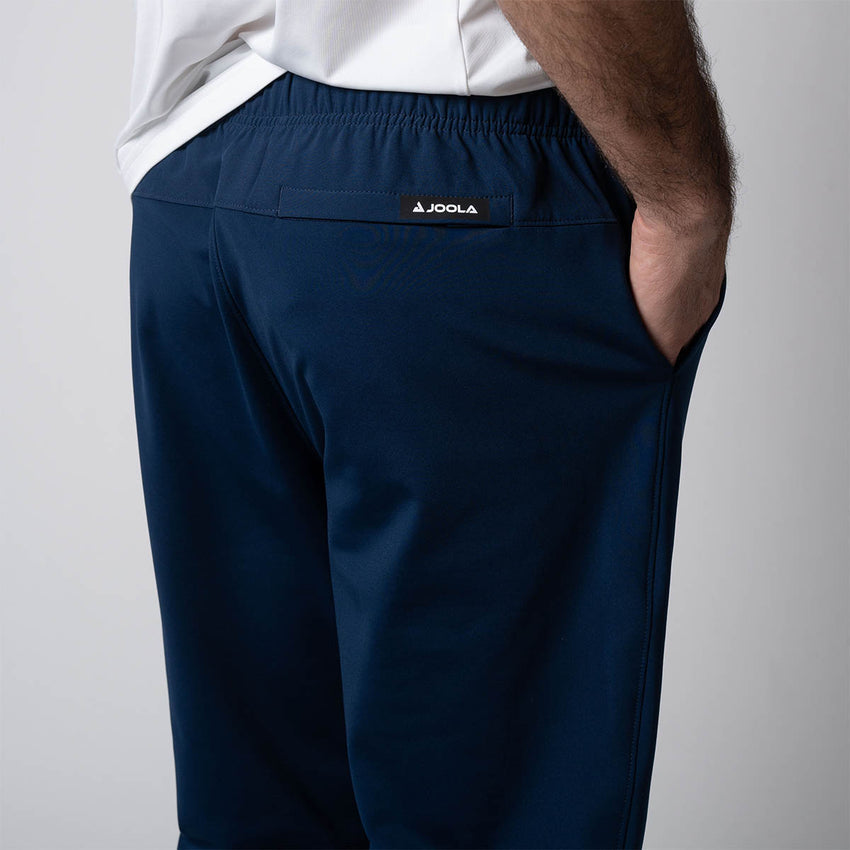 Men's Warm Up Tapereded Pants (Navy) - S