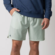 Men's Woven 7" Shorts (Dusty Mauve) - L