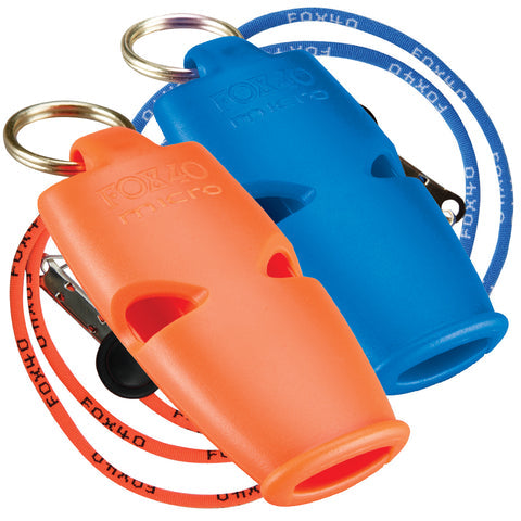 Micro 2-Pack W/ 2 Breakaway Lanyards - ORANGE + BLUE
