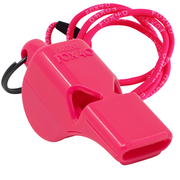 Mini Safety W/ Breakaway Lanyard Whistle - PINK