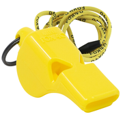 Mini Safety W/ Breakaway Lanyard Whistle - YELLOW