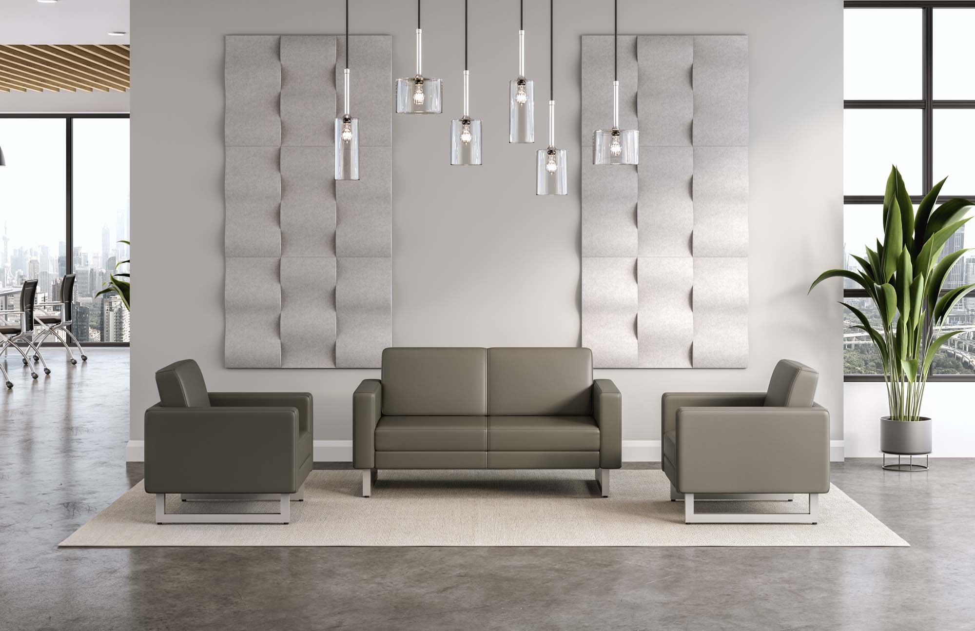 Safco Lounge Sofa Mirella Legs