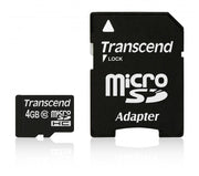 Transcend microSDHC 4GB Class10 Ultra Speed 133x with SD Adapter