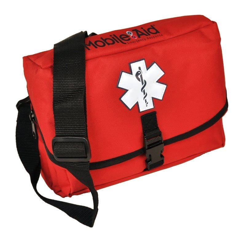 MobileAid® SchoolGuard™ Grab-N-Go Trauma First Aid Field Bag, Empty