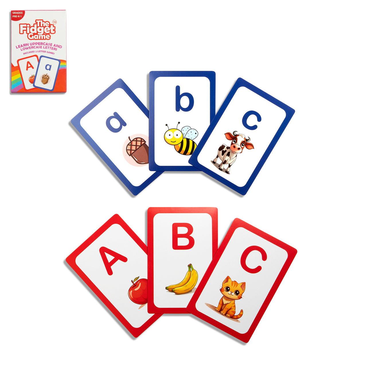 Card Packs/ Add-ons - ABC: Learn Uppercase & Lowercase Letters Card Pack: Pre-K - Kindergarten