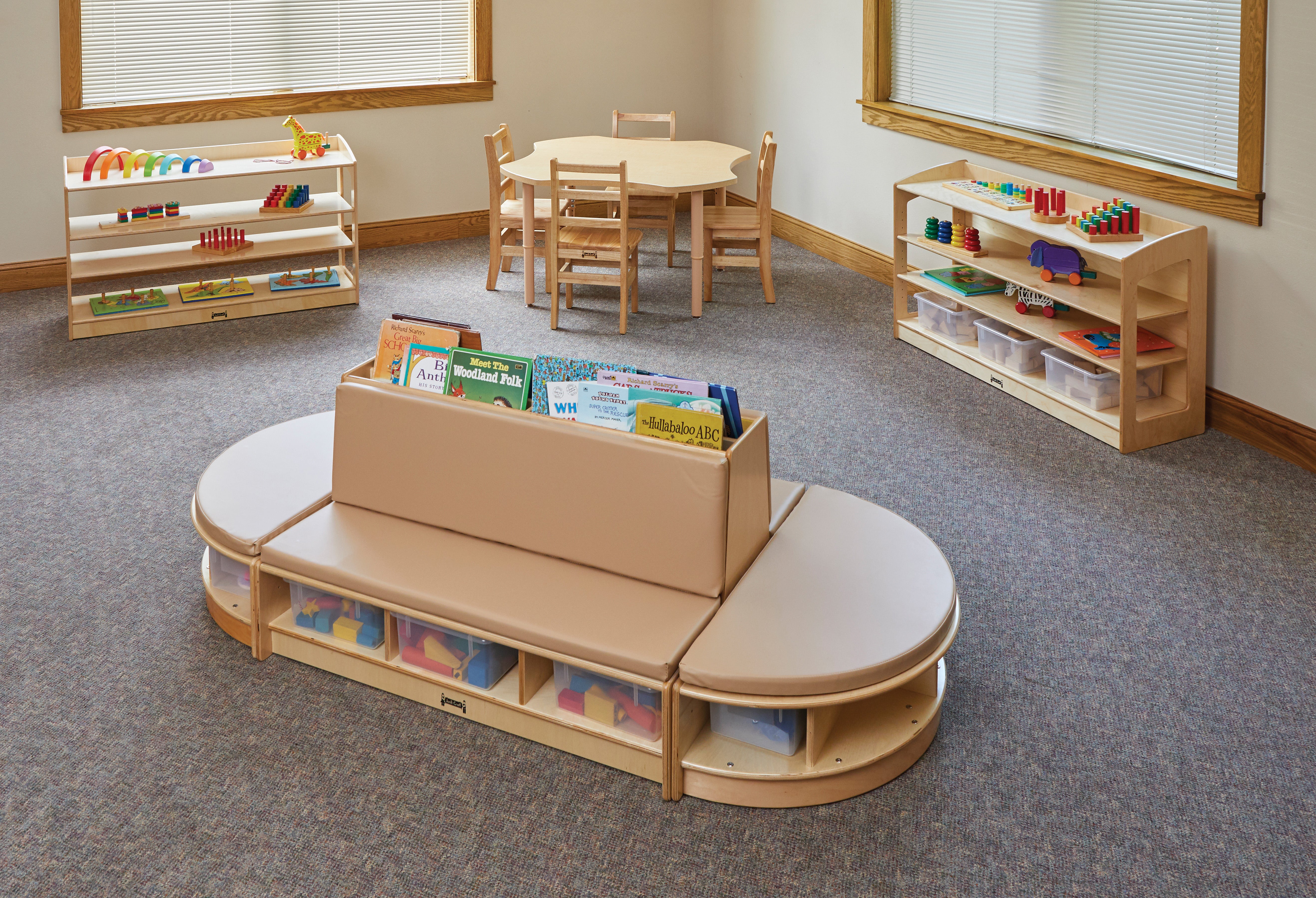 Jonti-Craft® Ridgetop Storage - Open View