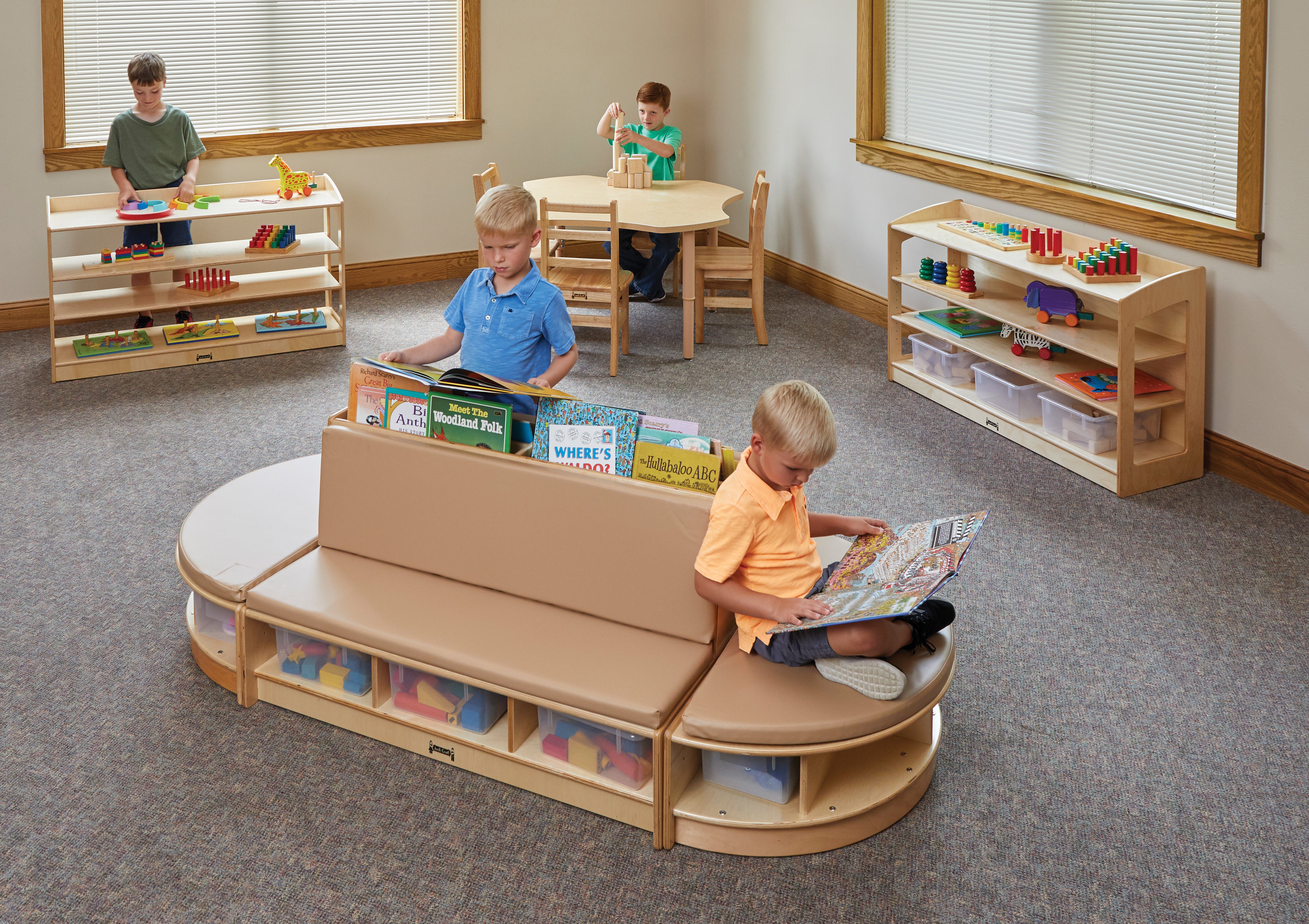 Jonti-Craft® Ridgetop Storage - Open View