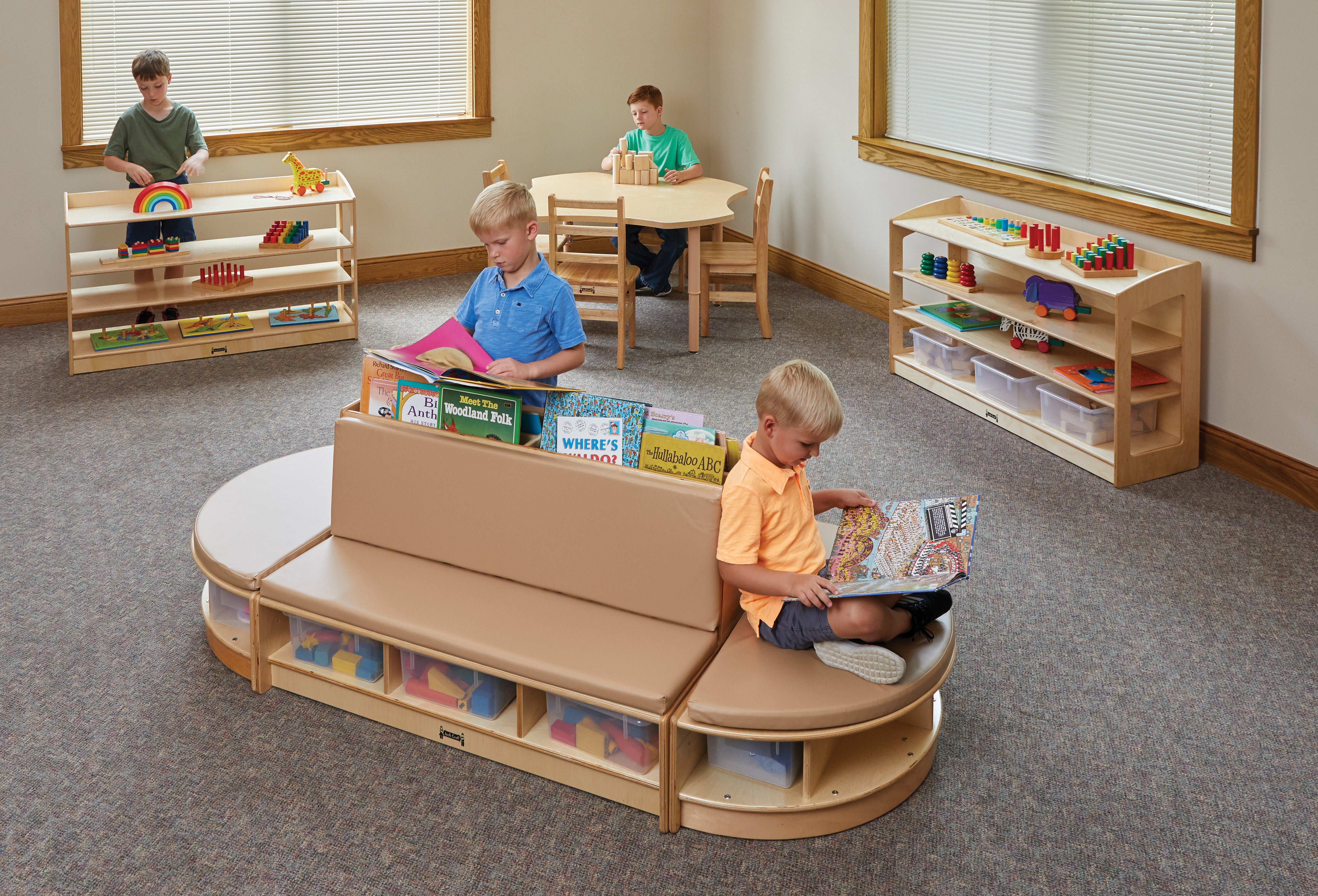 Jonti-Craft® Ridgetop Storage - Open View